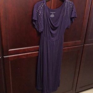 XS purple Maternity dress.